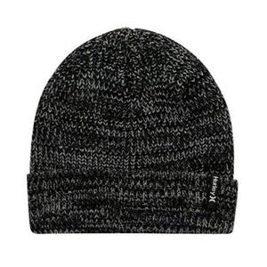 Hurley Knit Beanie Black Gray Max Cuff 2.0 Stocking Cap Heather One Size $25 NEW